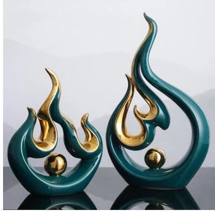 FlameFlicker - Decorazione a forma di fuoco