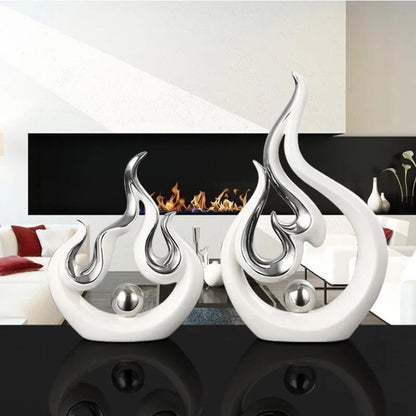FlameFlicker - Decorazione a forma di fuoco