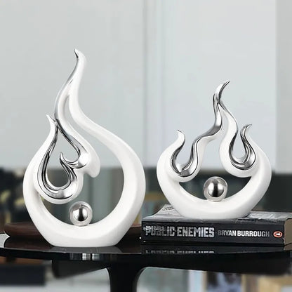 FlameFlicker - Decorazione a forma di fuoco