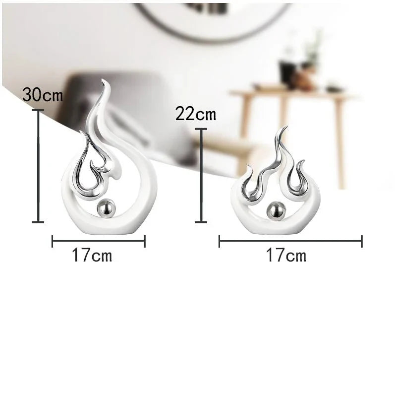 FlameFlicker - Decorazione a forma di fuoco