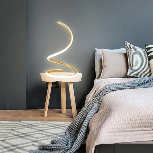 GlowStream - Lampada da tavolo moderna a LED