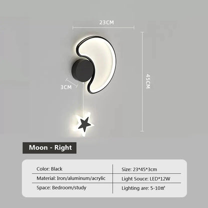 Dreamscape - Lampada da parete Cloud Star Moon