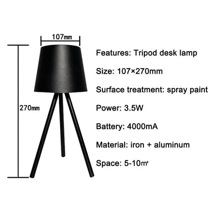TriLeg - Lampada da tavolo a treppiede
