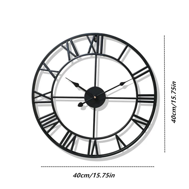 RetroRoman - Orologio di maestà in metallo