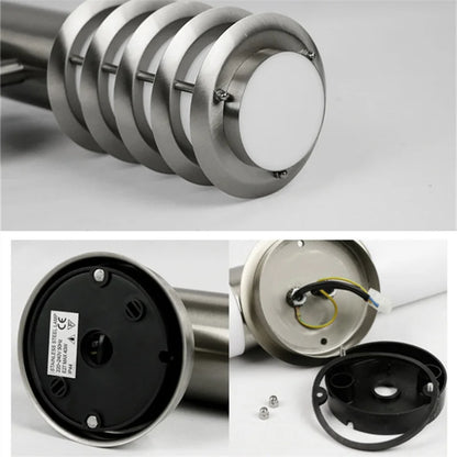 StainlessGlow - Moderne applique in acciaio inox per esterni