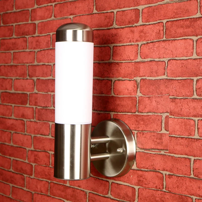 StainlessGlow - Moderne applique in acciaio inox per esterni