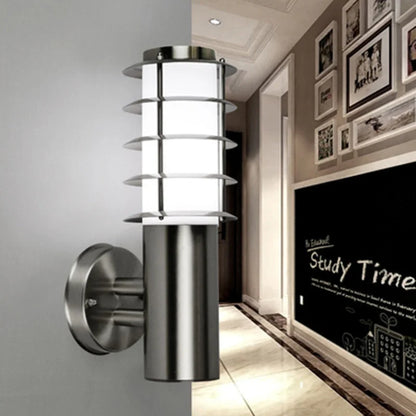 StainlessGlow - Moderne applique in acciaio inox per esterni