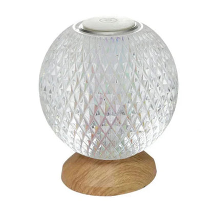 ModCrystal - Moderna lampada da tavolo in cristallo a batteria