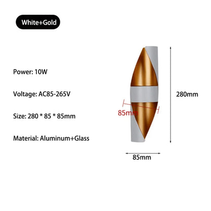 Cascadia - Applique a LED per esterni