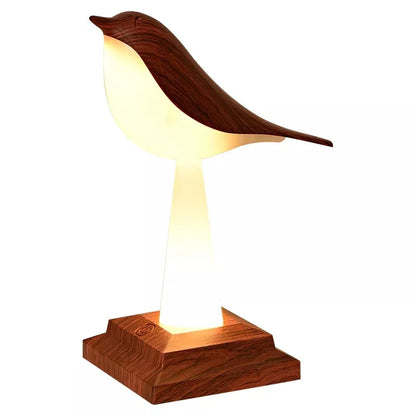 FeatherGlow - Lampada da tavolo Bird