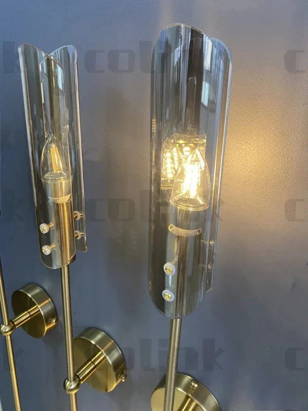 AiselLuxe - Apparecchio nordico in vetro a LED