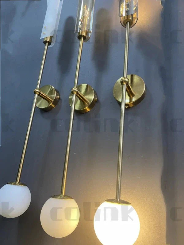 AiselLuxe - Apparecchio nordico in vetro a LED