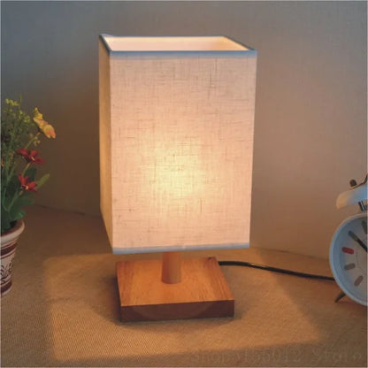 WoodBeam - Lampada da tavolo moderna in legno