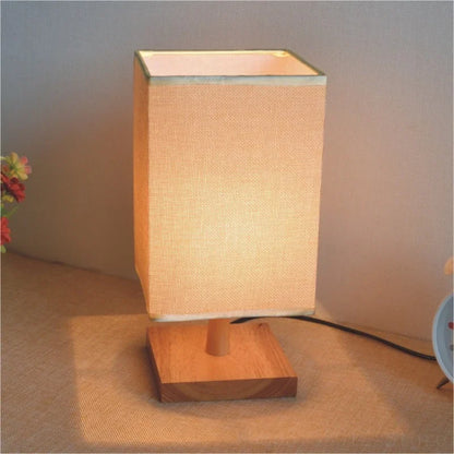 WoodBeam - Lampada da tavolo moderna in legno