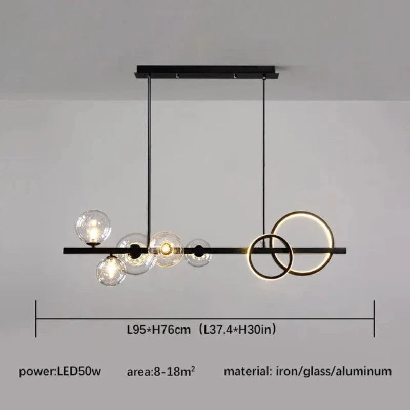 CityShine - Lampada a sospensione contemporanea per l'illuminazione di interni