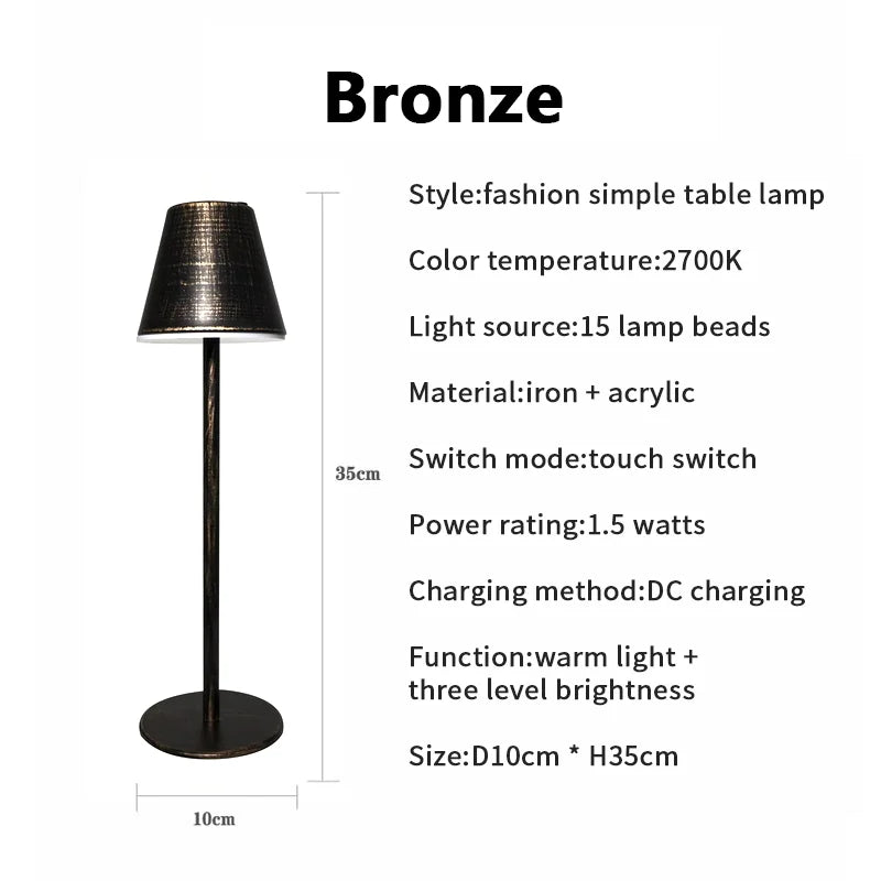 LumiFree - Lampada da tavolo senza fili