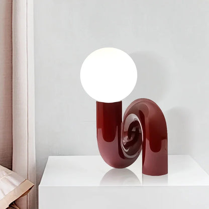 ModernGlobe - Lampada da tavolo moderna a led