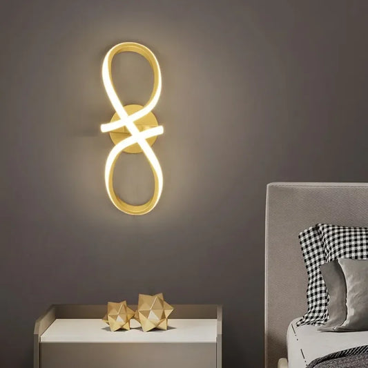 MinimalistGlow - Applique minimalista a LED