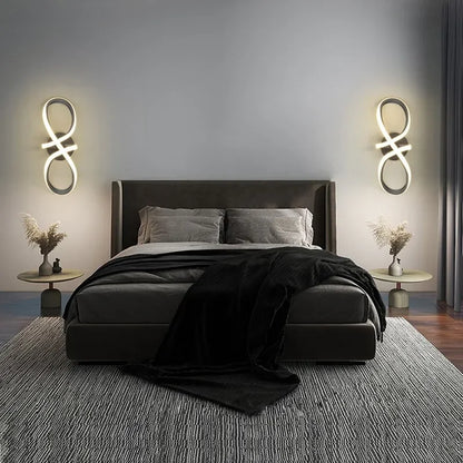 MinimalistGlow - Applique minimalista a LED