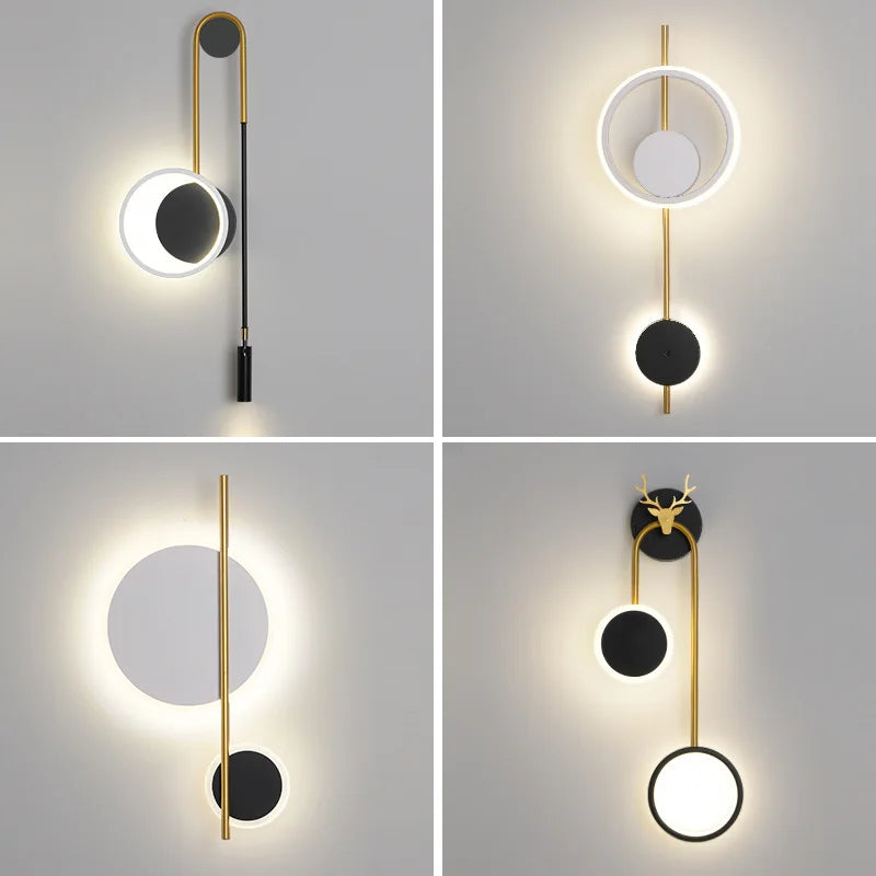 SleekIron - Lampada da parete moderna a led