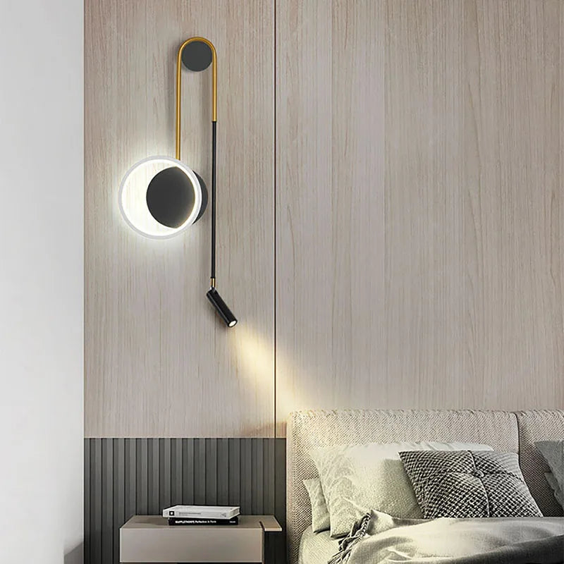 SleekIron - Lampada da parete moderna a led