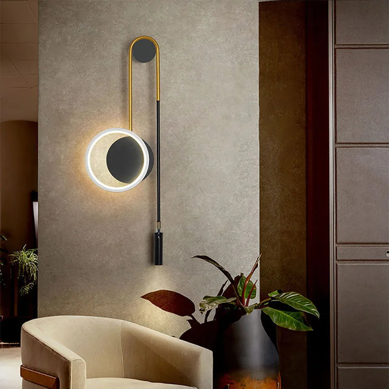 SleekIron - Lampada da parete moderna a led