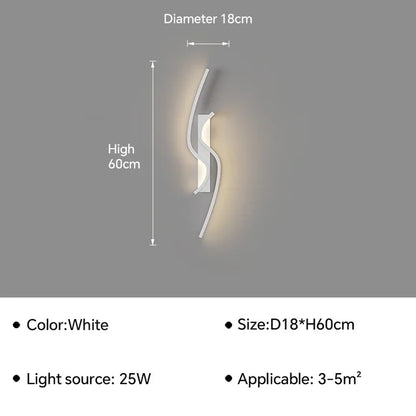 GlossGlow - Applique LED sottili