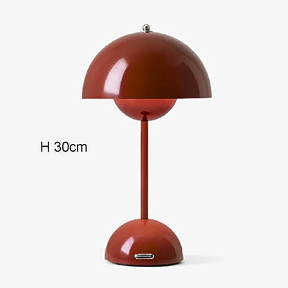 BloomShroom - Lampade da tavolo con fiori di funghi
