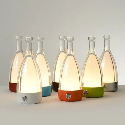 MixologyLumiere - Lampada da tavolo a bottiglia di design