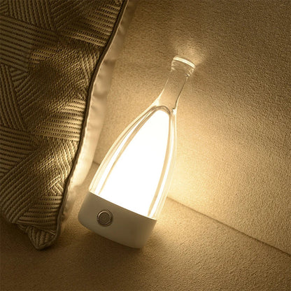 MixologyLumiere - Lampada da tavolo a bottiglia di design