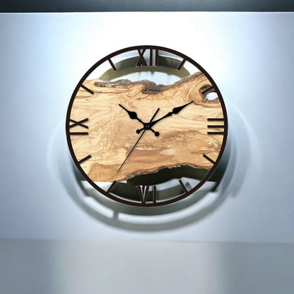 LucidHours - Orologio da parete trasparente