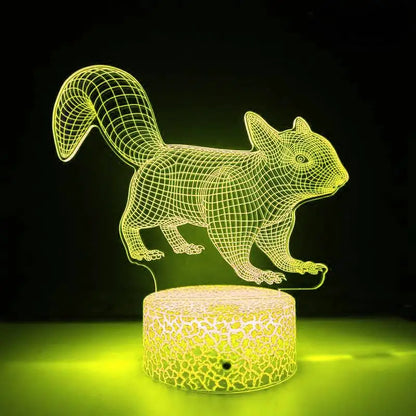 3DCozy - Lampada da notte Fox