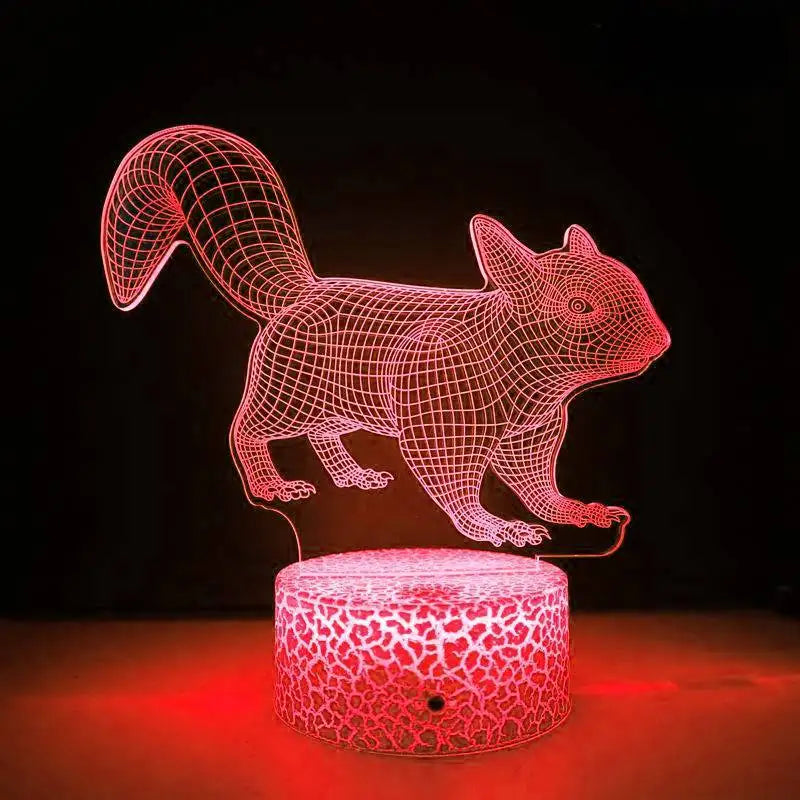 3DCozy - Lampada da notte Fox