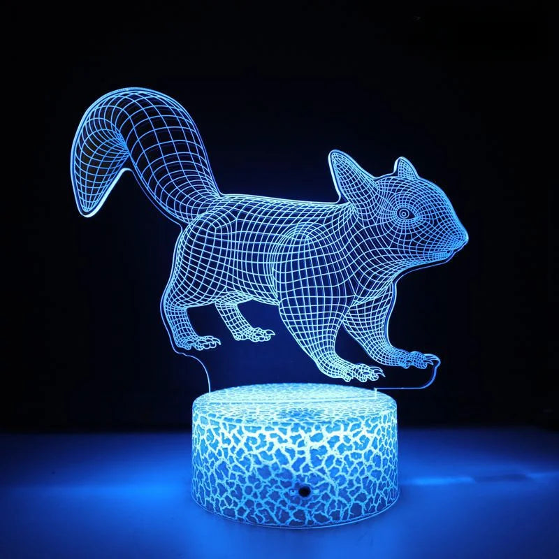 3DCozy - Lampada da notte Fox