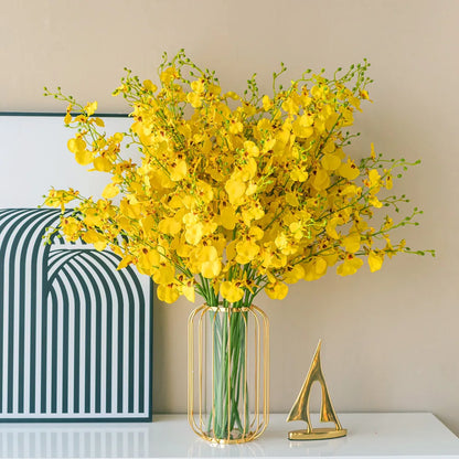 GoldenHues - Vaso in vetro oro nordico
