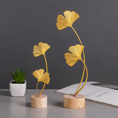 NordicGold - Lavorazione delle foglie di ginkgo