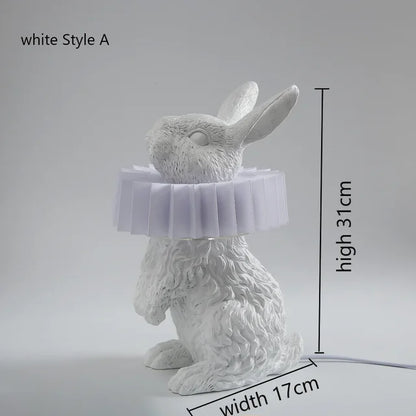 BunnyScarf - Lampade a forma di coniglio in resina