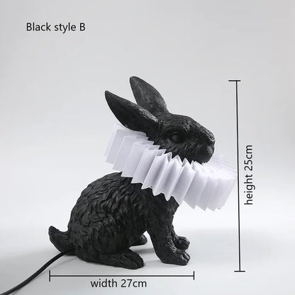 BunnyScarf - Lampade a forma di coniglio in resina