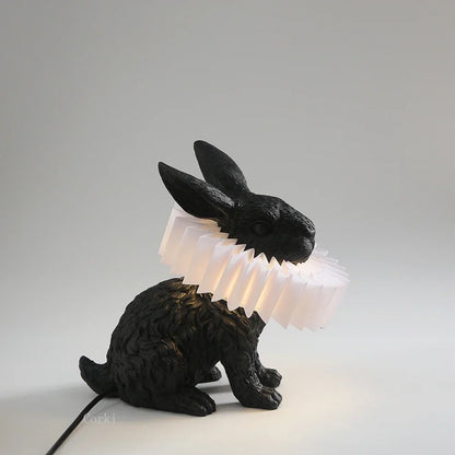 BunnyScarf - Lampade a forma di coniglio in resina