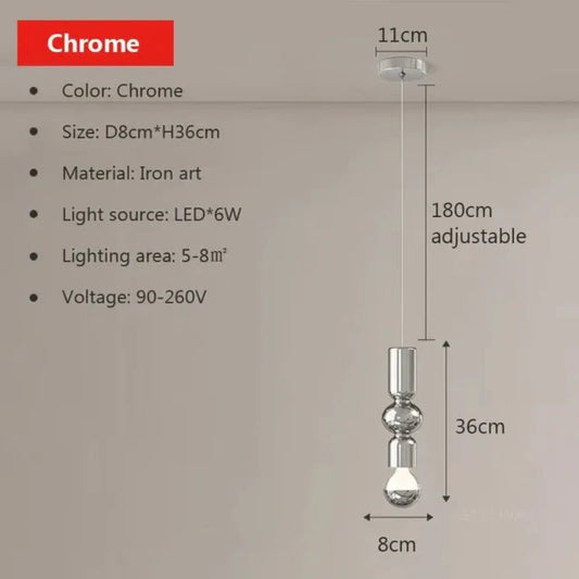 ArcticLuminaire - Pendente a filo singolo