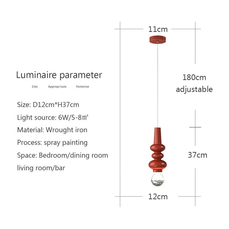 ArcticLuminaire - Pendente a filo singolo