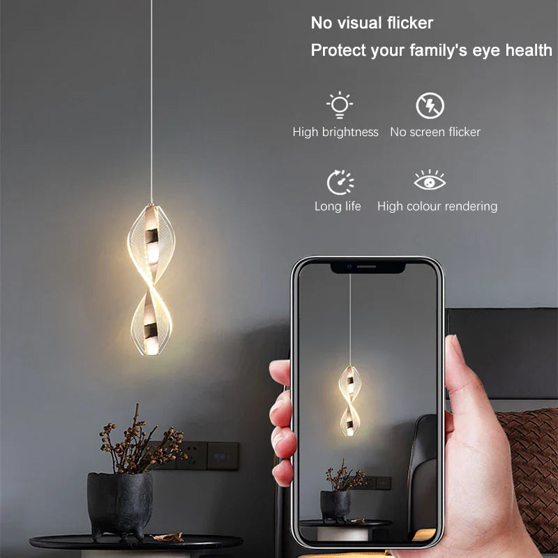 NovaShine - Lampada a sospensione a LED nordica