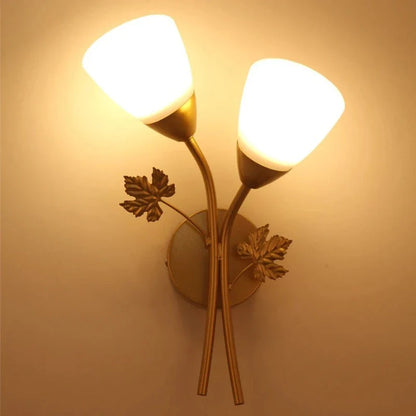 UrbanGlimmer - Lampada da parete per corridoio in ferro