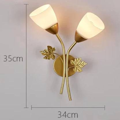 UrbanGlimmer - Lampada da parete per corridoio in ferro