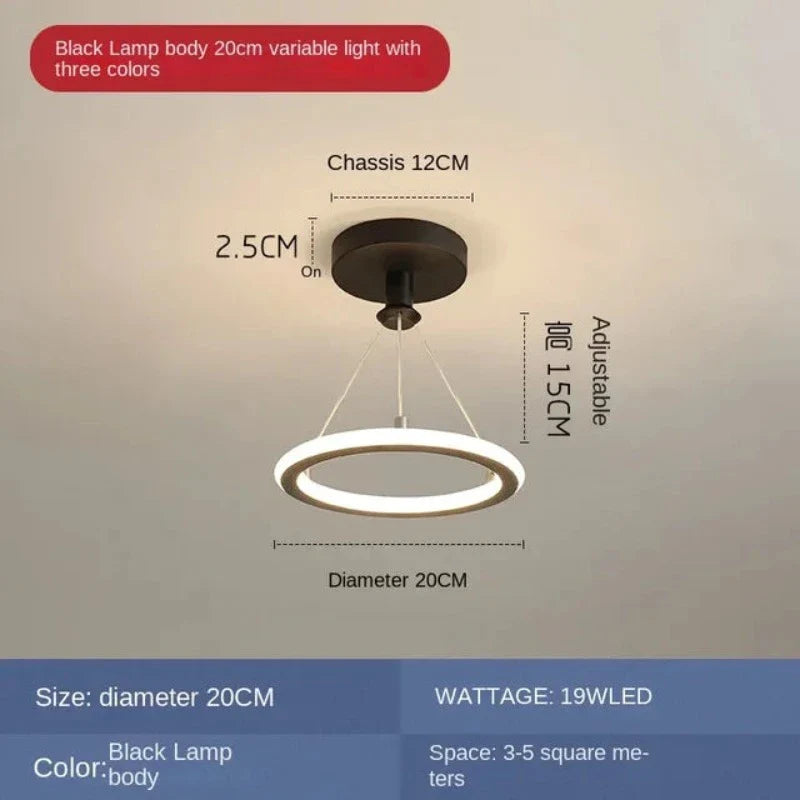 BarBeam - Moderna luce d'ingresso per la veranda