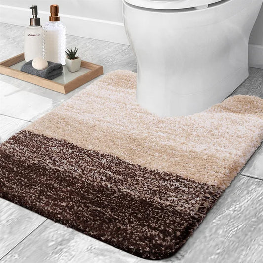 LuxeGlow - Tappeto da bagno in microfibra