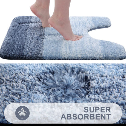 LuxeGlow - Tappeto da bagno in microfibra