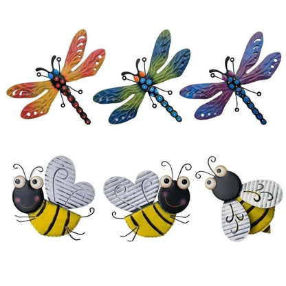 WingedWonder - Decorazioni da giardino in ferro 3D