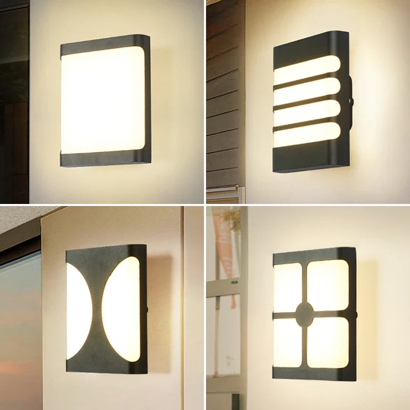 NaturaLite - Luci da parete per esterni impermeabili