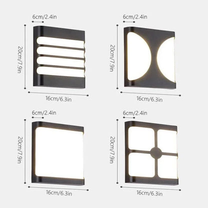 NaturaLite - Luci da parete per esterni impermeabili